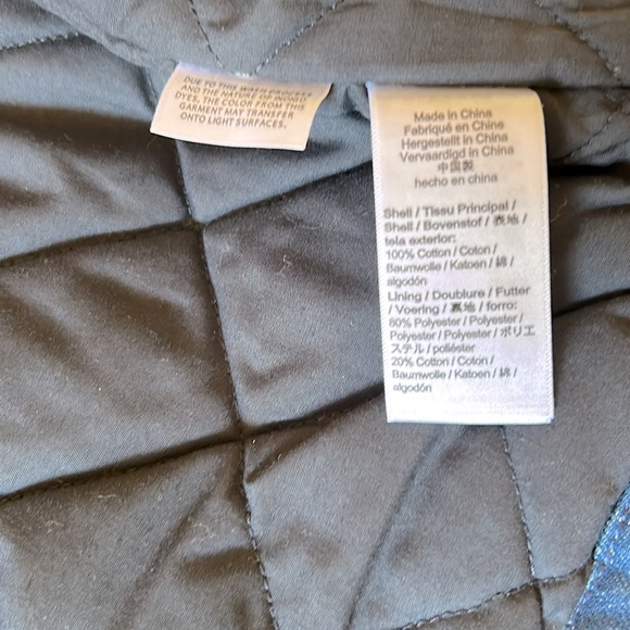 JCrew copped denim puffer jacket - Picture 4 of 8